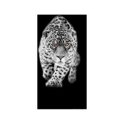 PHOTO WALLPAPER VERTICAL 90X202 CM. 1Ch. LEOPARD