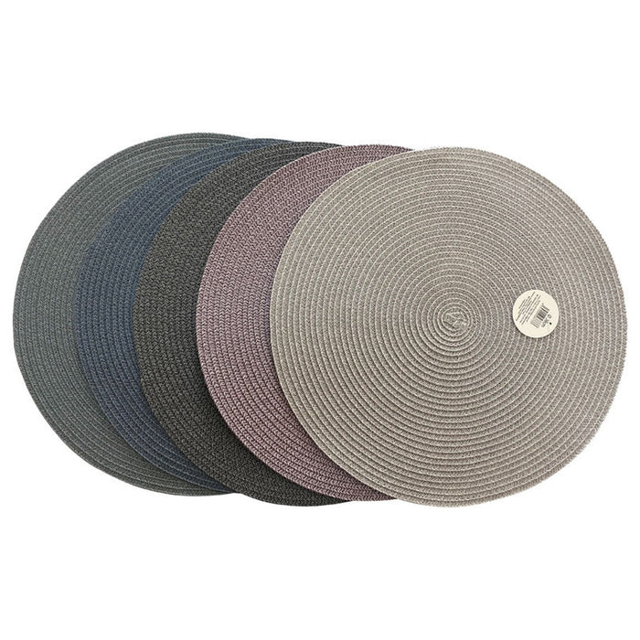 TABLE MAT PET Ф38 CM. ROUND MIX