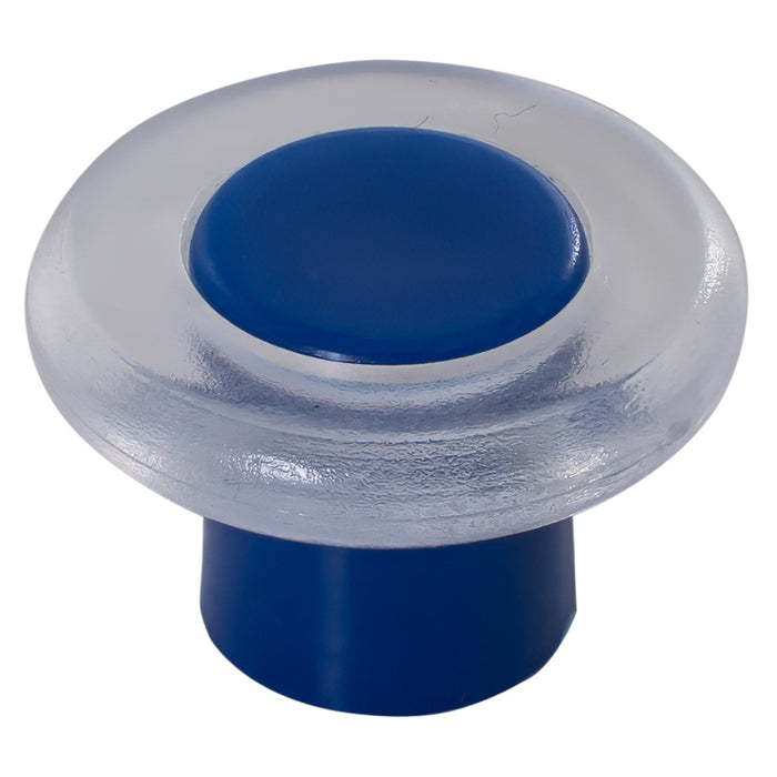 FURNITURE HANDLE CRYSTAL BLUE