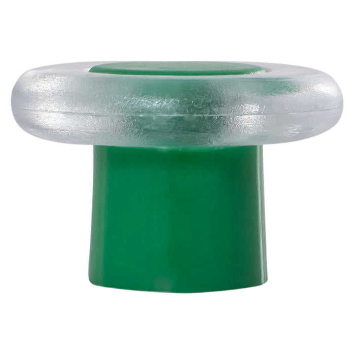 FURNITURE HANDLE CRYSTAL GREEN