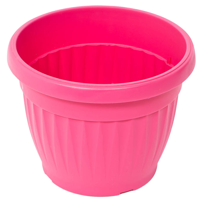 PLASTIC POT F14CM RIB