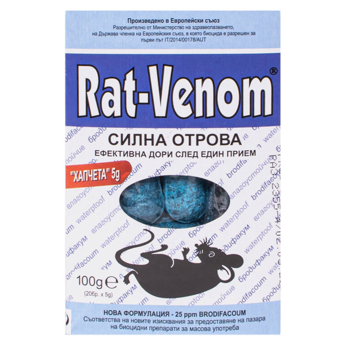 RAT-VENOM PILLS FOR RODENTS