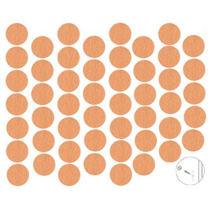 SELF-ADHESIVE SCREW CAPS 50 PCS.