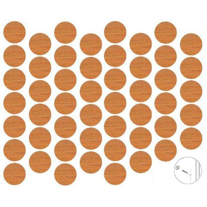 SELF-ADHESIVE SCREW CAPS 50 PCS.