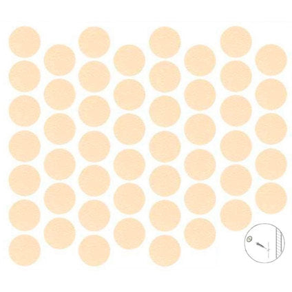 SELF-ADHESIVE SCREW CAPS 50 PCS.