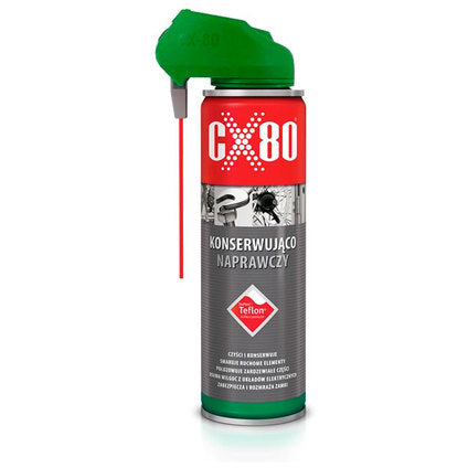 MULTIFUNCTIONAL LUBRICANT WITH TEFLON CX80 TEFLON DUO-SPRAY