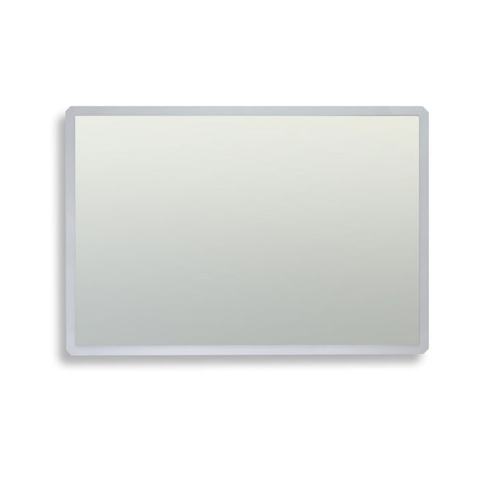 GLOSS WHITE MIRROR 50X70 CM.