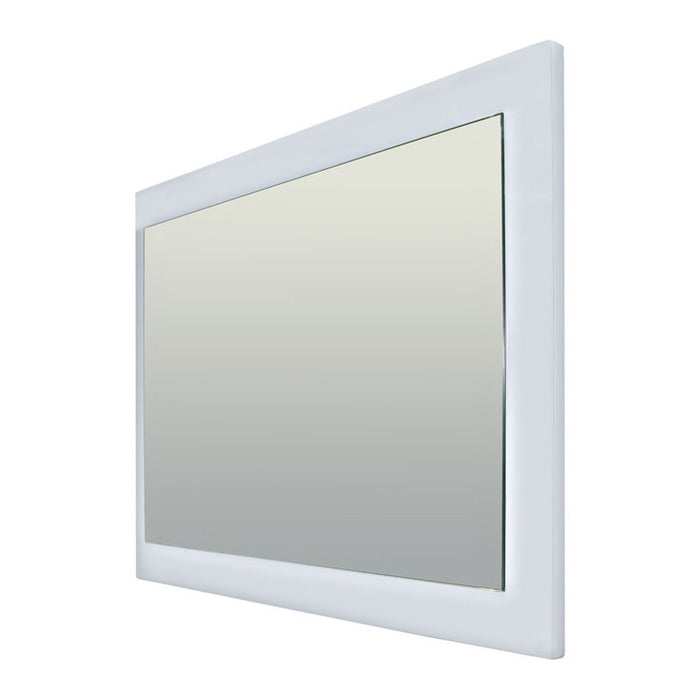 GLOSS WHITE MIRROR 50X70 CM.