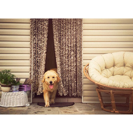 FLUFFY ANTI-INSECT DOOR FRINGES