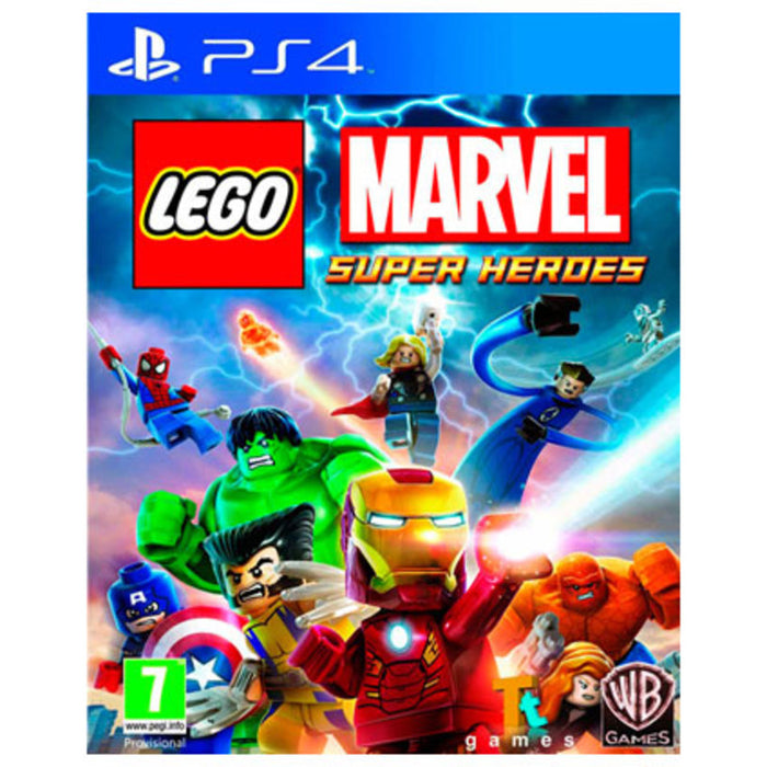 LEGO MARVEL SUPER HEROES PLAYSTATION 4 PS4 game