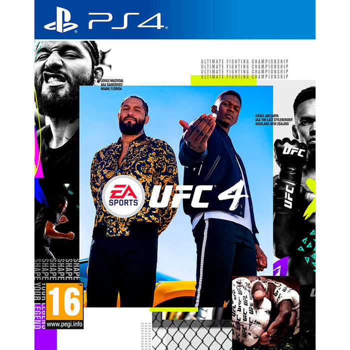 EA SPORTS UFC 4 PLAYSTATION 4 PS4 game