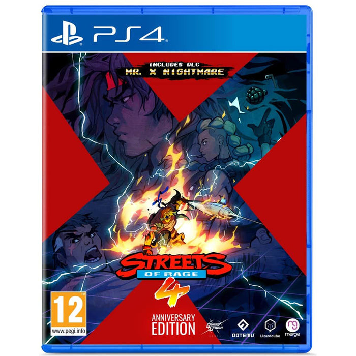 STREETS OF RAGE 4 PLAYSTATION 4 PS4 game