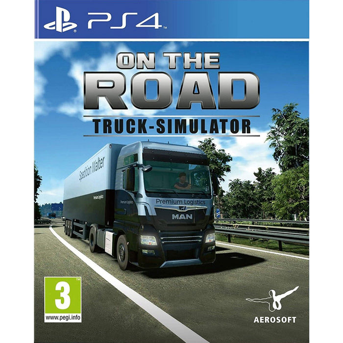 ON THE ROAD TRUCK SIMULATOR PLAYSTATION 4 PS4 game