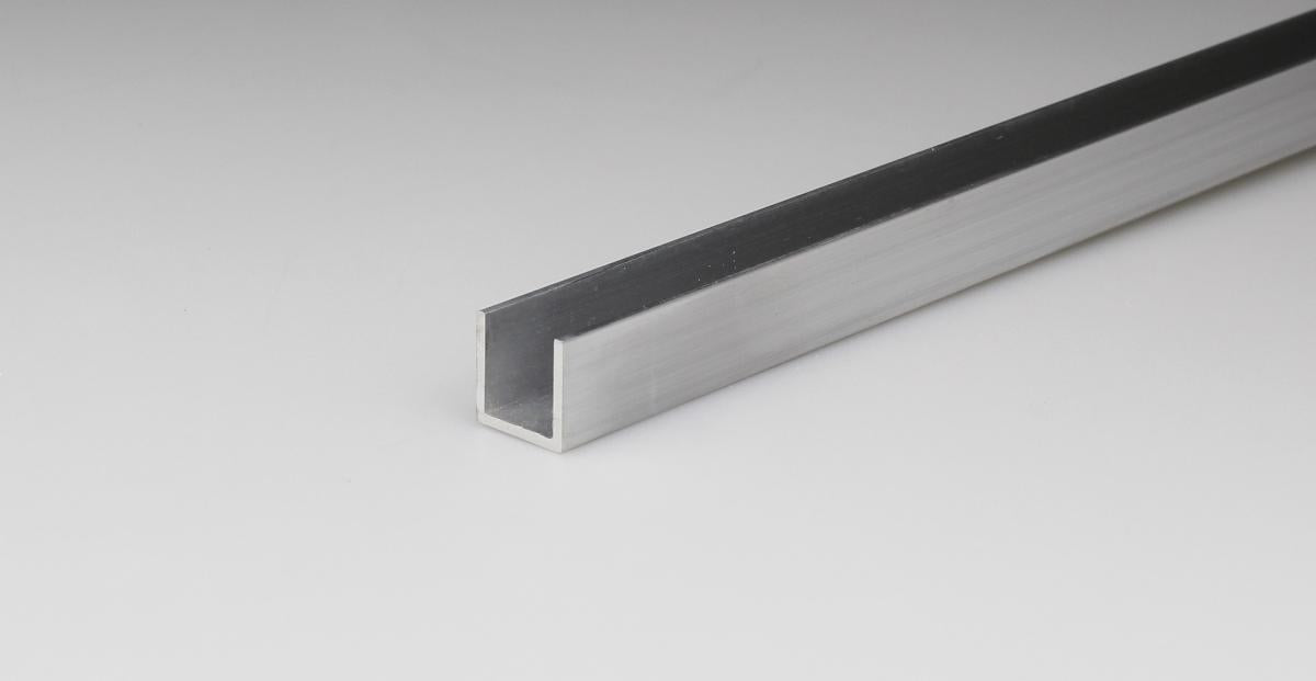 ALUMINUM P-PROFILE 6X6MM/1M