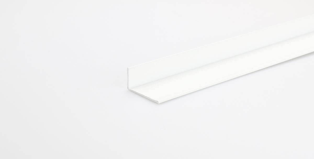 PROFILE L 1M 15X10 ALUMINUM WHITE