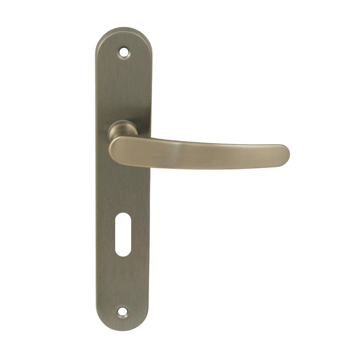 HANDLE INTERIOR LUDE 70MM NICKEL MAT