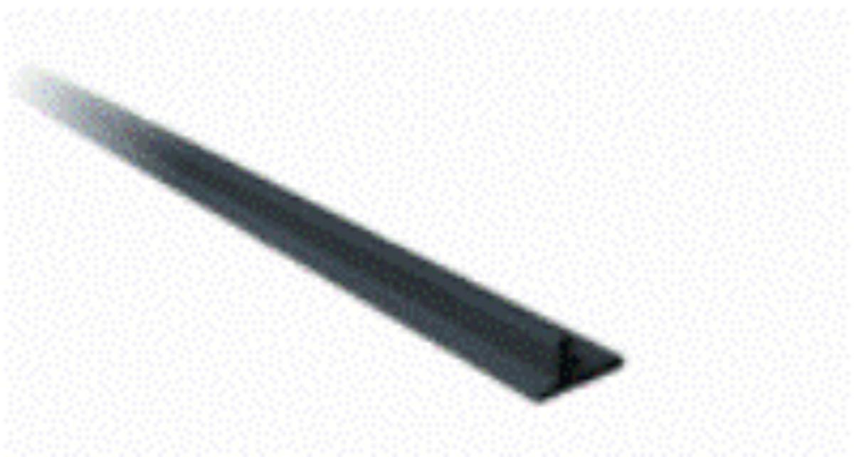 ALUMINUM PROFILE FOR SLIDING DOOR BLACK