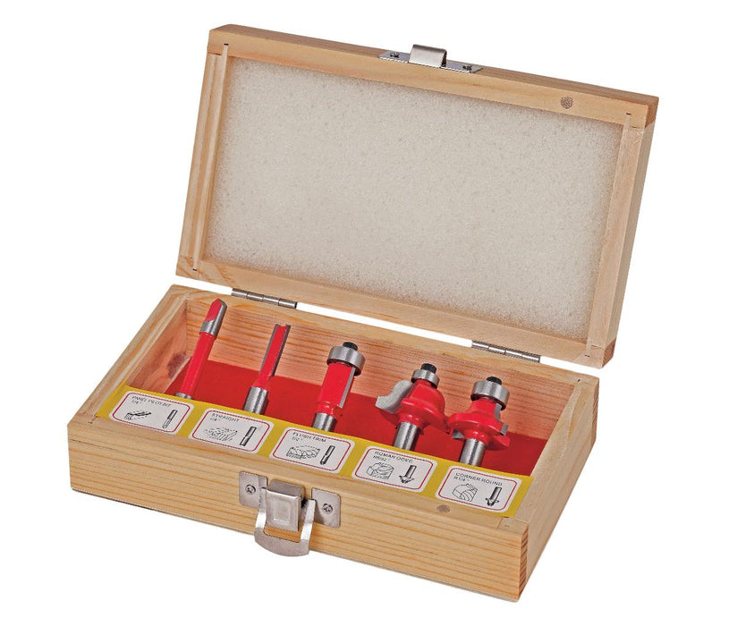SET OF MILLING TOOLS FOR SURFACE MILLING 5PCS 8MM
