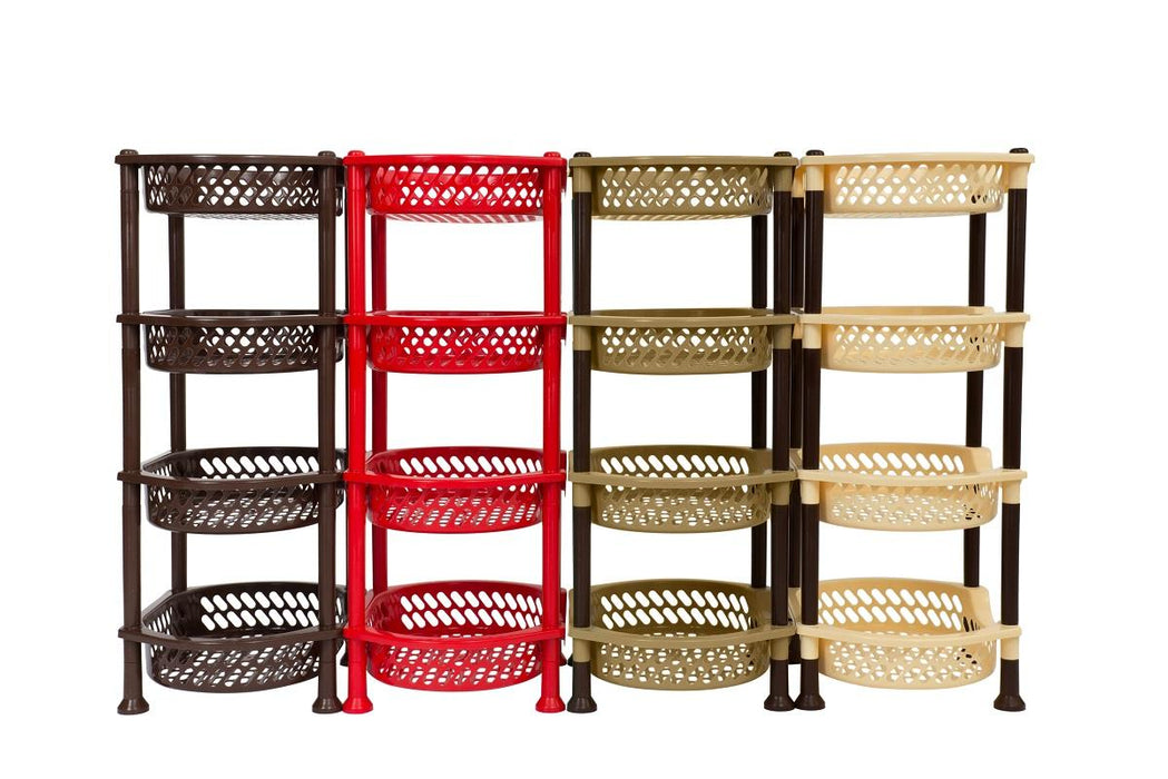 VEGETABLE RACK PLASTIC COLORED