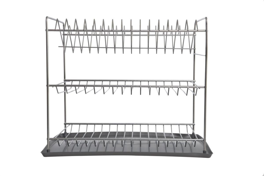DISH DRYER - 3 LEVELS, NICKEL