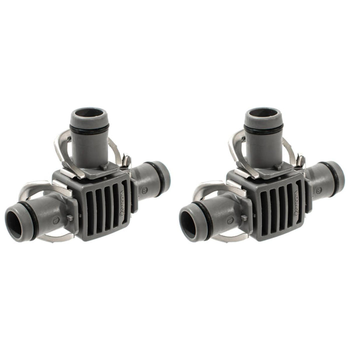 TEE FOR HOSE DRIP 13MM 1/2'' 2PCS