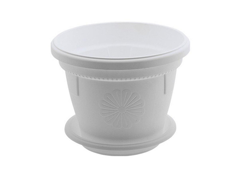 GERBER FLOWER POT D36CM WHITE