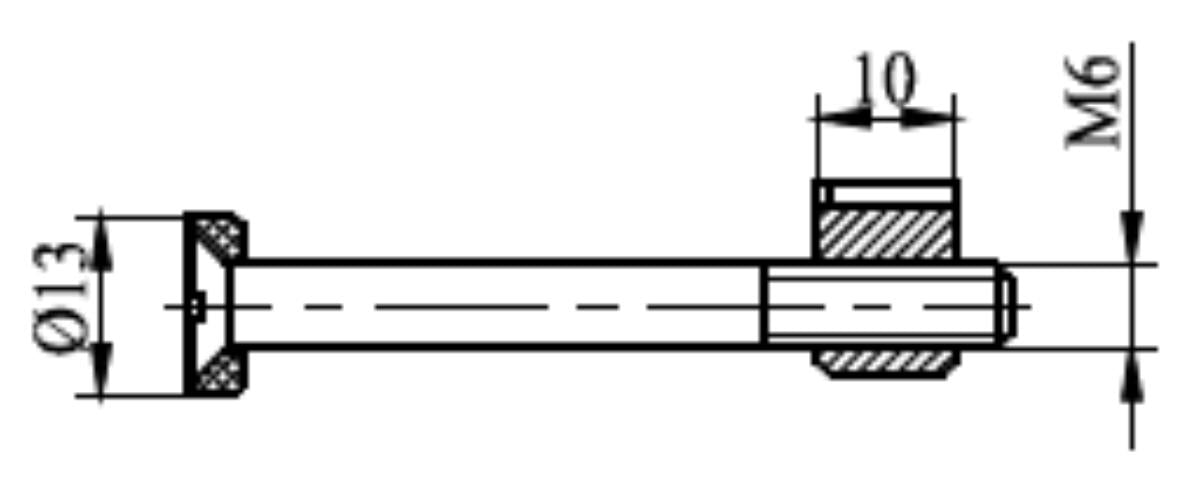 SWEDISH JOINT M6X60 2 PCS