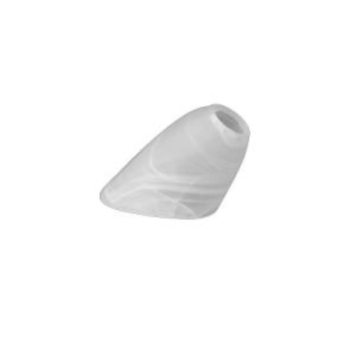 GLASS F85 WHITE ALAB. E14