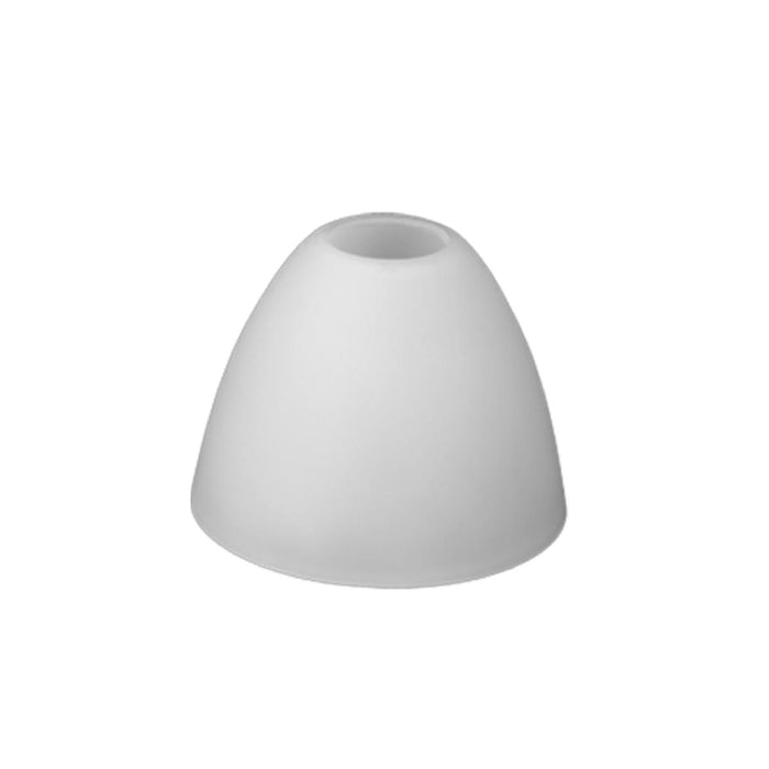 GLASS F140 WHITE MATT E27