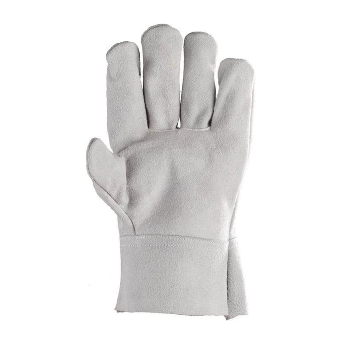 CALF VELOR GLOVES WITH CUFF 7 CM
