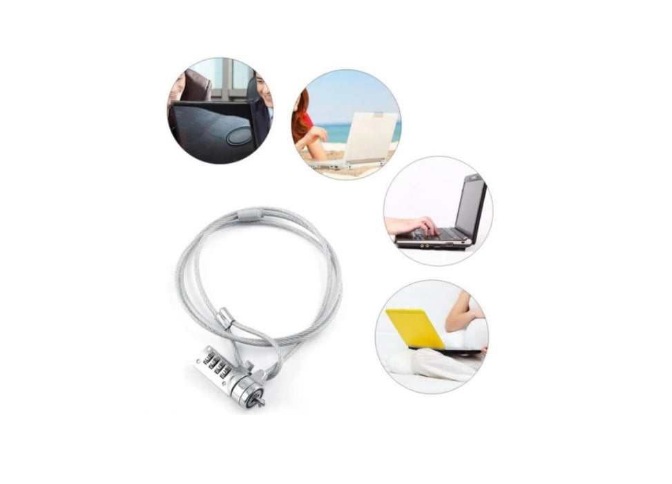 ANTI-THEFT LAPTOP CABLE WITH ENCODER