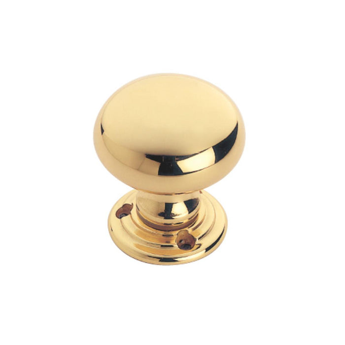 VICTORIAN DOOR BALL 50MM BRASS