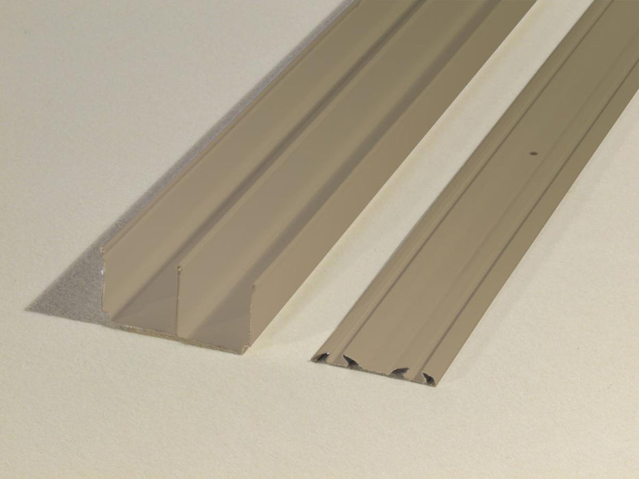DOOR RAILS SET 240 GRAY