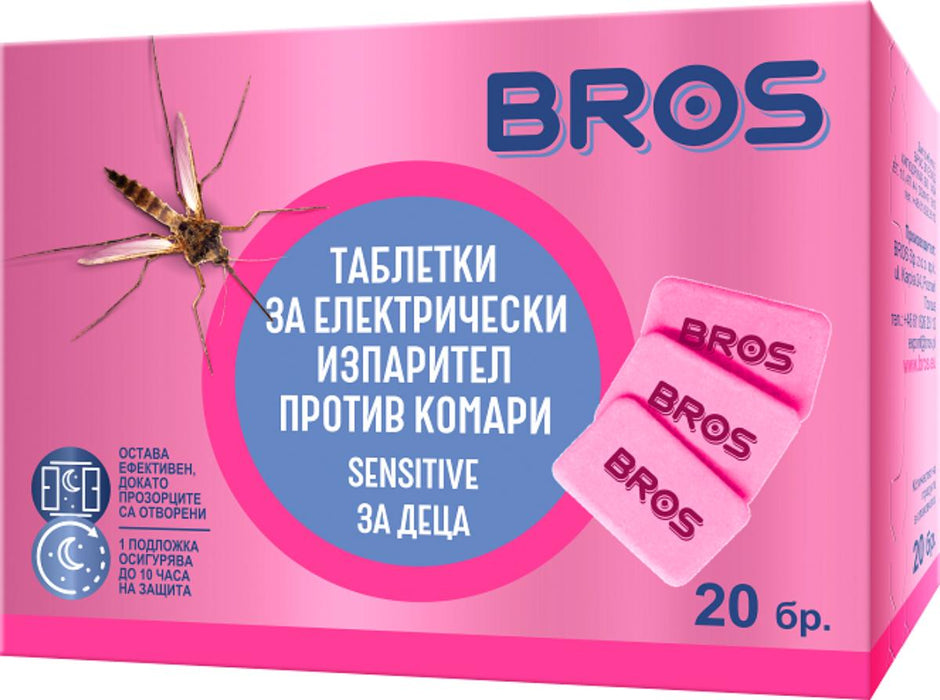 DET. TABLETS AGAINST MOSQUITOES EL IZP