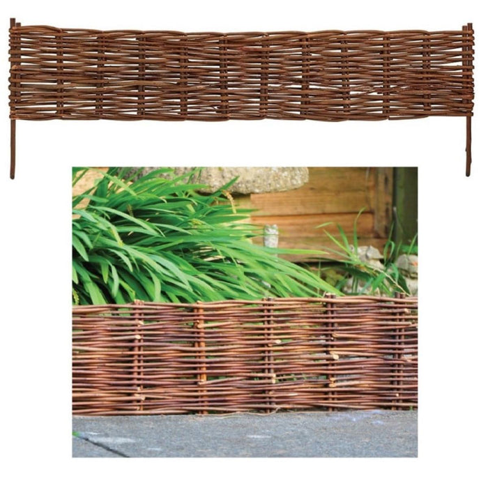DECORATIVE WICKED FENCE 0.35X1M