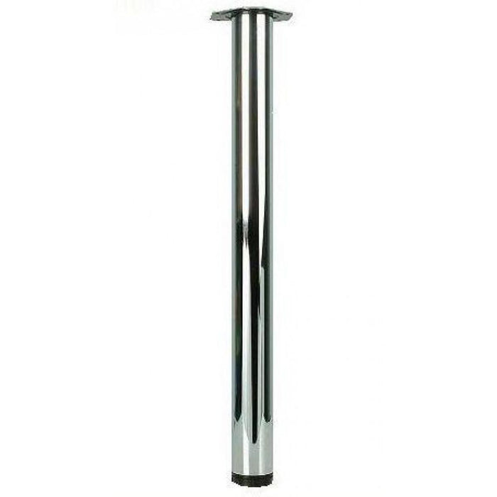 FURNITURE LEG F60 71-74CM CHROME