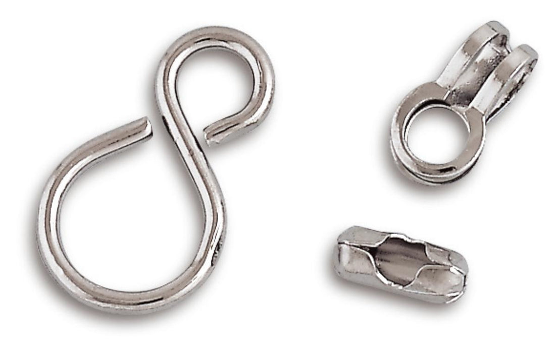 BRACKET CLIPS S-FIG.X5 MET.CHROME