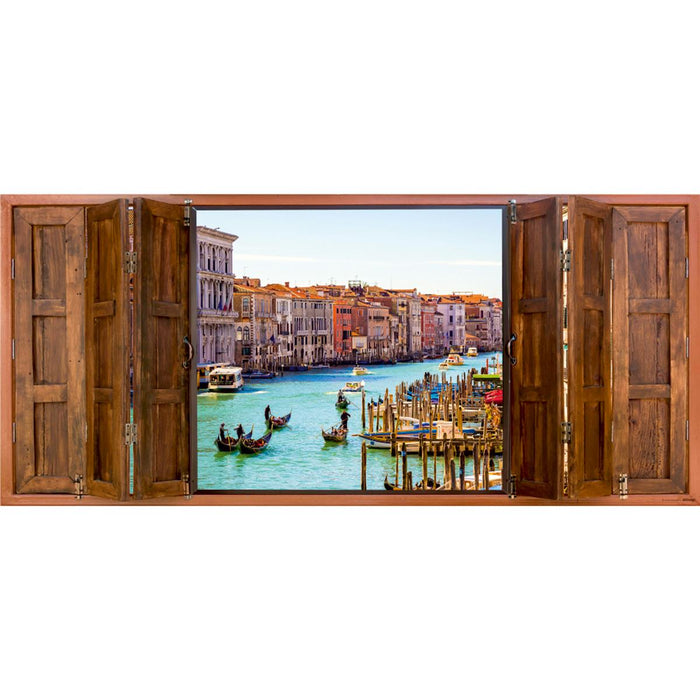 PHOTO WALLPAPER FLEECE 202X90/1H HORIZONTAL WINDOW