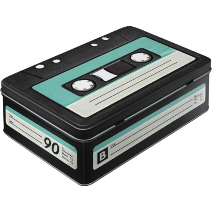 FLAT RETRO CASSETTE BOX