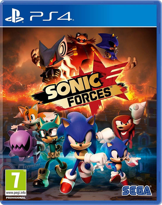 SONIC FORCES PLAYSTATION 4 PS4 game