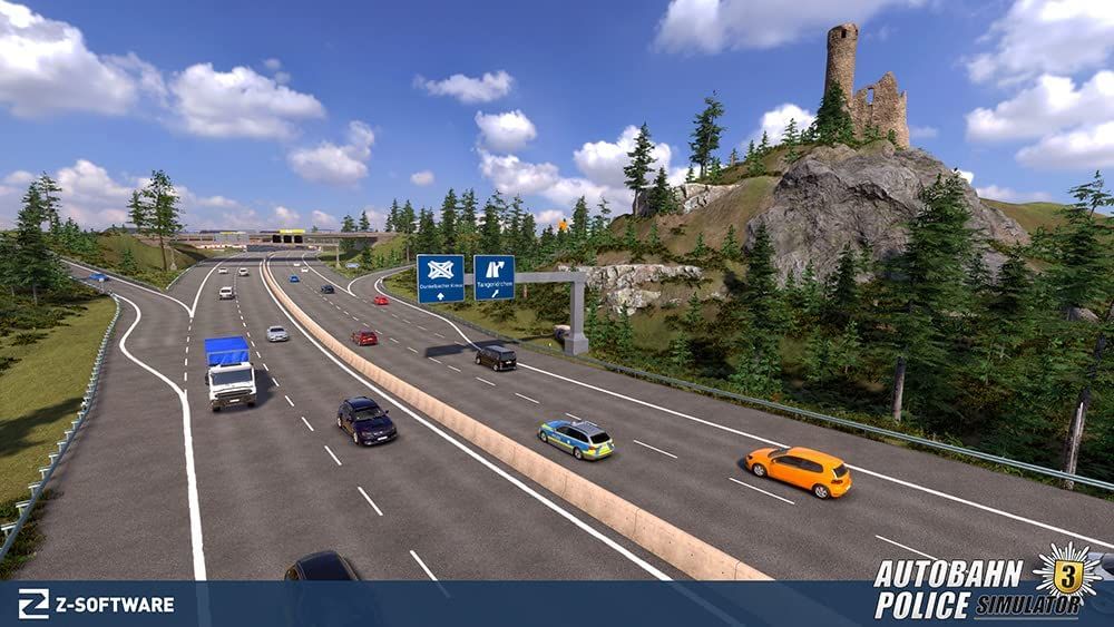 AUTOBAHN POLICE SIMULATOR 3 PLAYSTATION 4 PS4 game