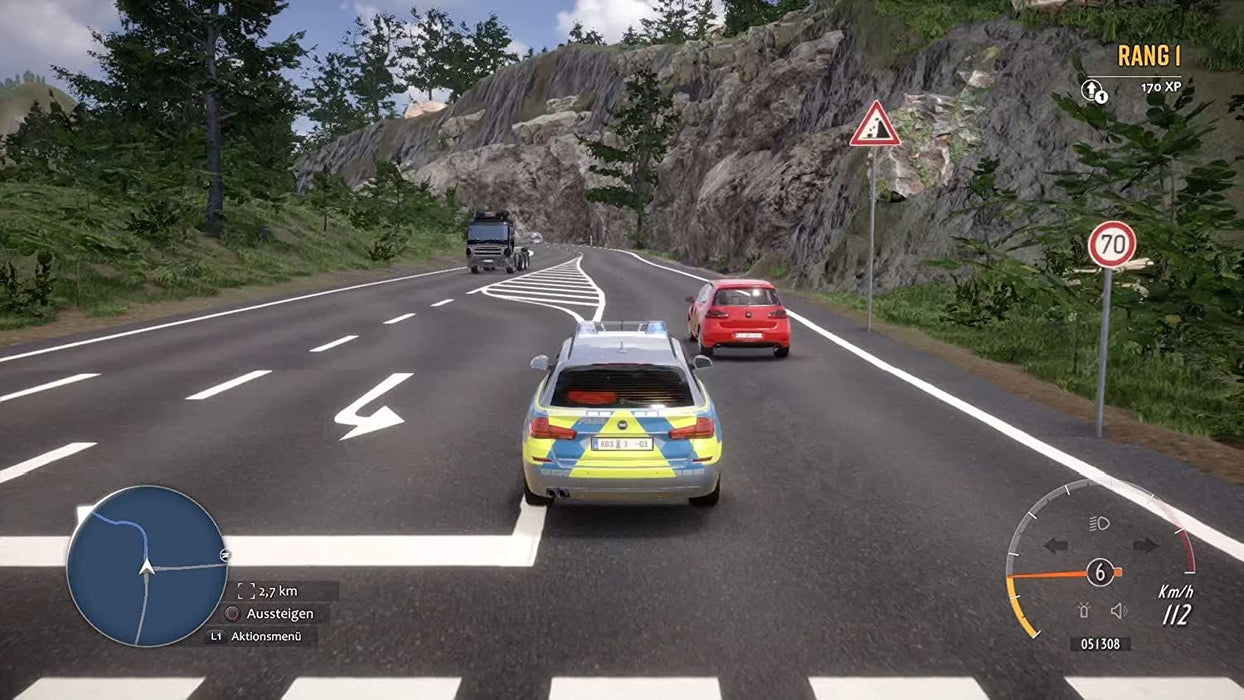 AUTOBAHN POLICE SIMULATOR 3 PLAYSTATION 4 PS4 game