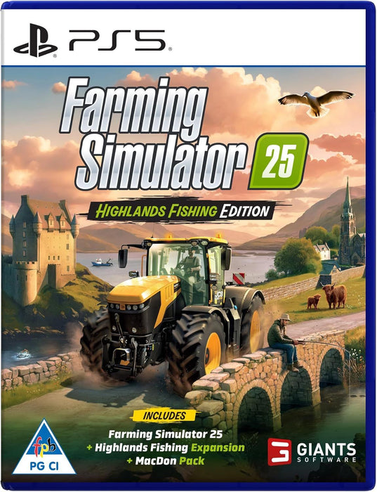 Game FARMING SIMULATOR 25 HIGHLANDS FISHING EDITION PLAYSTATION 5 PS5