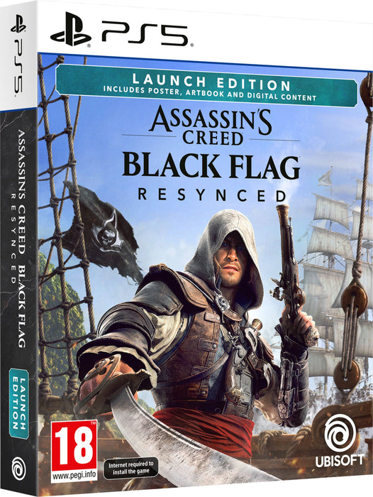 Assassin's Creed Black Flag Resynced Day1 Game (PS5)