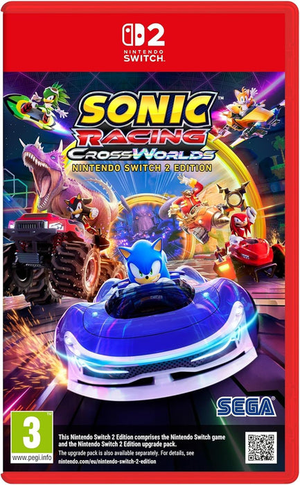SONIC RACING CROSSWORLDS NINTENDO SWITCH 2 Game