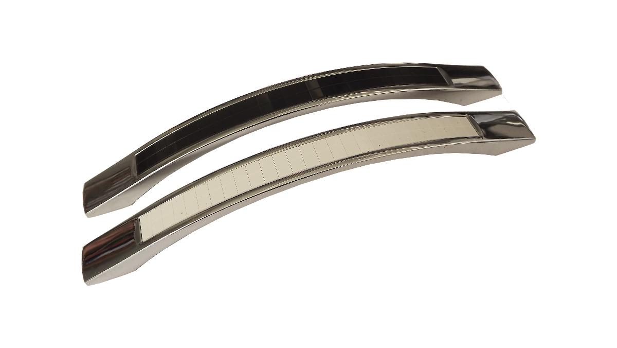 FURNITURE HANDLE 160MM CHROME BLACK ÇAĞLAYAN