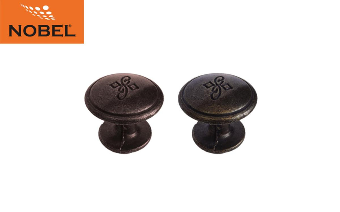 FURNITURE HANDLE F28 COPPER ANTIQUE ZÜMRÜT DÜĞM