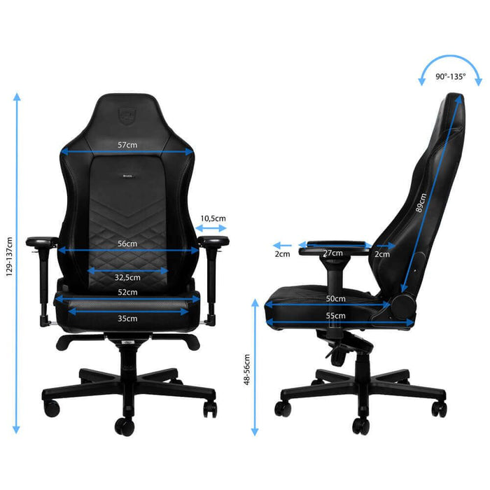 Gaming chair noblechairs HERO, Black