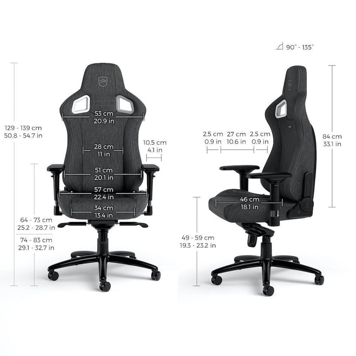 Gaming chair noblechairs EPIC TX, Grey