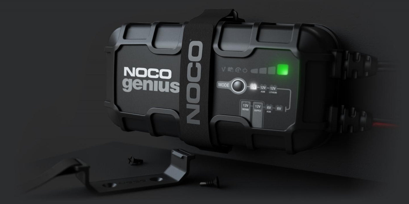 NOCO GENIUS10 EU 10A Battery charger for 6V/12V batteries with maintenance and desulphurisation function